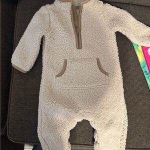 Carter's Cream Sherpa Kids Footie